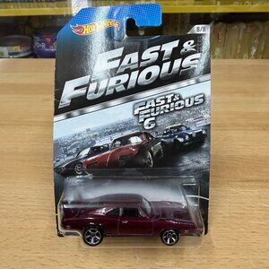 Hot Wheels Fast & Furious 1969 Dodge Charger Daytona 1:64 Diecast